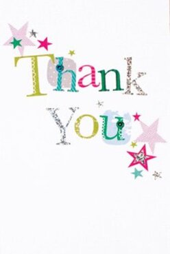 Capturing the lively spirit of Ickenham's local markets and friendly neighbourhoods, this thank you card is a delightful celebration of gratitude. The words 'Thank You' stretch across the centre, each letter stitched in a different hue-bright lime, deep magenta, serene blue, and twinkling silver, their textures enhanced with cheerful polka dots and intricate detailing. Flickers of glitter in the silver letters catch the light, reminiscent of morning sun reflecting off dewdrops in the nearby parks. Scattered across the card, stars in magenta, teal, and gold create a festive confetti effect, much like the vibrant atmosphere on community fair days. The background, a spotless white, serves as a pure canvas, empowering each colour and texture to shine. For a florist crafting the perfect thank you gesture, this card is a natural companion to any fresh arrangement available for same-day delivery throughout Ickenham. Its design conveys thoughtfulness and personal touch, echoing the creative care with which every bouquet from Flower Delivery Ickenham is prepared for those special moments of appreciation.